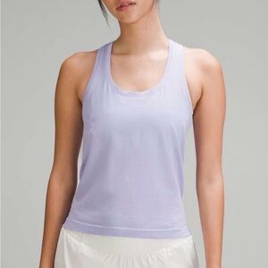 Lululemon Athletica lilac smoke swiftly tank, 6
